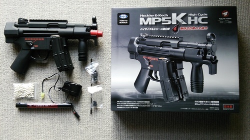 電動エアガン　MP5K HC