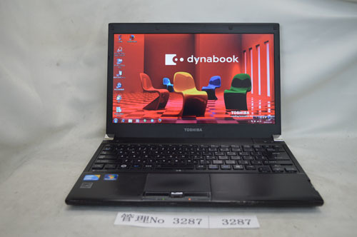 東芝 dynabook R730/B Core i5/4GB/250GB/無線/Win7 64bitのご案内です