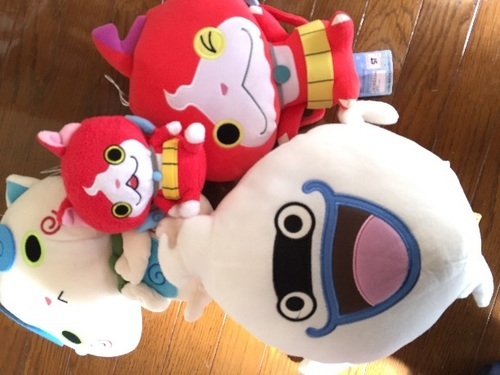 妖怪ウォッチのぬいぐるみセット
