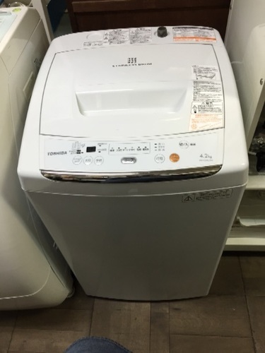 TOSHBA 洗濯機 4.2㎏ 2013年