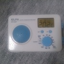 お風呂ラジオ（ブルー）時間と温度も分かるバスタイム・ラジオ