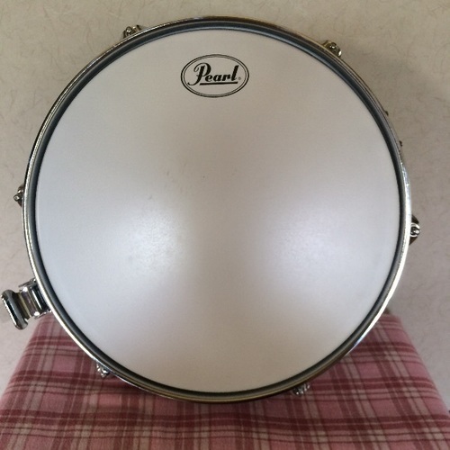 美品 スネアドラム Pearl Multi-way Piccolo Mini ラメ赤