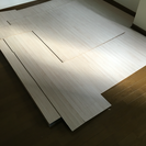 ウッドカーペット 白い床