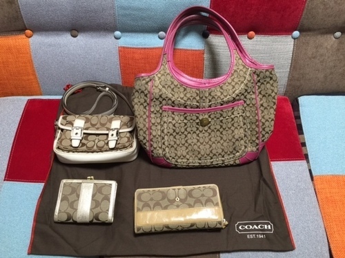（お買い上げありがとうございました）COACH ４点セット（2度目の値引き済み）