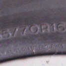 プラド （E-RZJ95W） 用スタッドレスタイヤ　265/70R16　ミシュラン