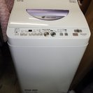 シャープ 5.5kg 乾燥付き洗濯機 ES-TG55L-A