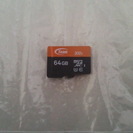 microSDカード2枚 sdxc64GB/sdhc32GB