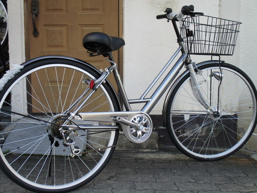 ♪ＳＯＬＤ－ＯＵＴ！●必見●訳ありアウトレット２７型自転車　１７，９８０円　シマノ５段変速・ＬＥＤ自動点灯ライト