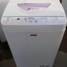 ピンク　洗濯機 乾燥付 13年製 5.5ｋ SHARP ES-T...