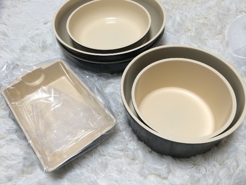 新品！セラミックフライパン 14点セット