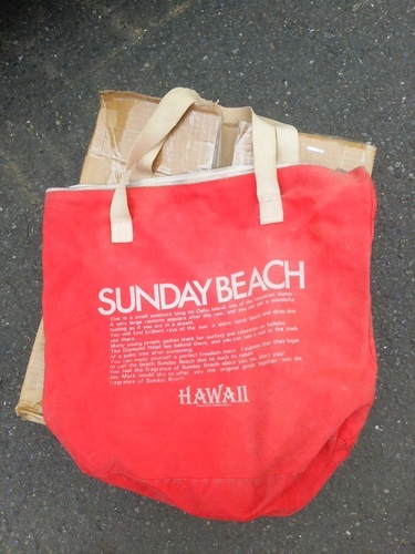 ３５年前のＳＵＮＤＡＹ　ＢＥＡＣＨトートバッグ