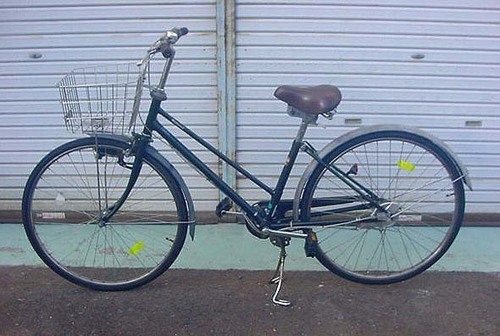 ☆お洒落な自転車ナショナル製（26インチ）3段変速・モスグリーン 