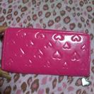 ピンクの長財布(≧∇≦)