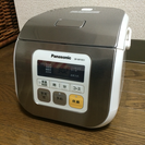2ヶ月使用 Panasonic3合炊き炊飯器