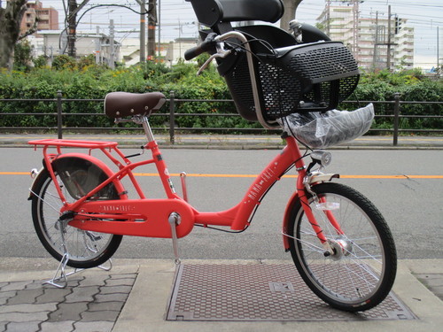 入荷待ち！♪●必見●３５％ＯＦＦ！３人（幼児２人）乗りＢＡＡ規格子供乗せ自転車　新大阪　サイクルキッズ