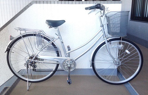 D860 ☆12800円☆整備済み スポーツ中古自転車 【クロスバイク 青 50