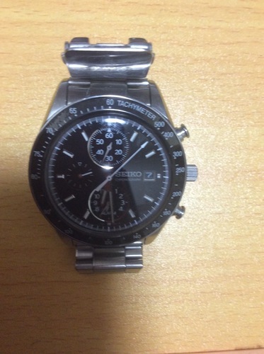 SEIKO spirit パワーデザインクロノグラフ 腕時計SBPP001