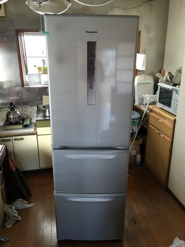 格安でお譲りいたします！！パナソニック NR-C37BML-S 冷凍冷蔵庫３ドア 2013年製