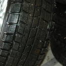 ダンロップ スタットレス 日産 ホイル付き 215/65R15 4本,6ピン,8分目 エルグラなど