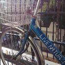 【交渉中】ブルーのシティサイクル(自転車) 27インチ 