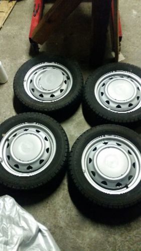 日本限定 【コンパクトカー バリ山バリ溝 長く使えるタイヤホイール4本