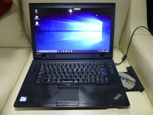 (お取引中)激安Windows10ノート/ﾒﾓﾘ3GB/HDD160GB/Celeronﾃﾞｭｱﾙｺｱ1.9GHz/DVD-RW/無線LAN/ Libre Office [Lenovo S510]