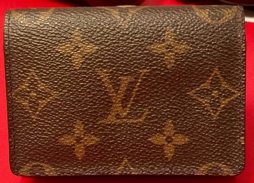 ★値下げ　LOUIS VUITTON【ルイヴィトン】モノグラム 名刺入れ　中古