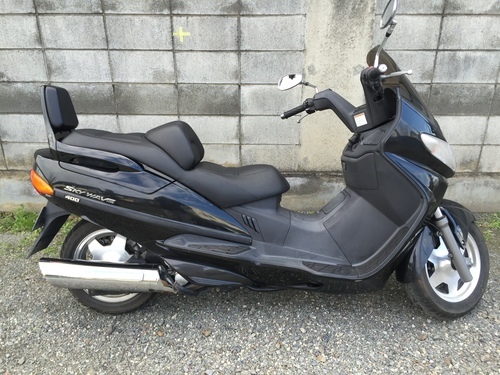 スカイウェイブ 実走行553km