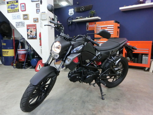 KYMCO k-pipe125！新古車！走行646Km！！