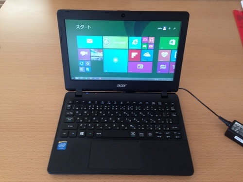 Acer　ノートパソコン　ES1 ES1-111M-F12N　Windows 8.1 with Bing 64bit