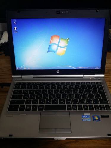 HP ノートパソコン Elitebook 2560p   新品SSD交換済 Office2013pro メモリ8GB搭載