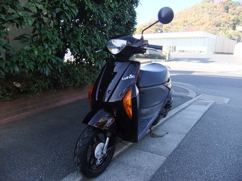 スズキ　レッツ5G　　実動中古車　新品バッテリー　書類有