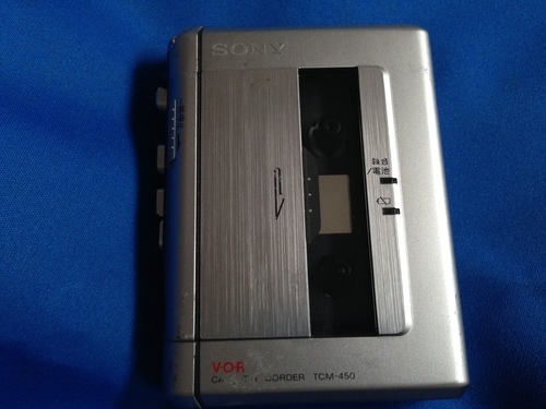 SONY カセットレコーダー　TCM-450 　本体のみ　一部機能故障