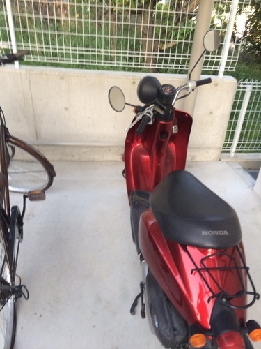 ホンダ トゥデイ 赤