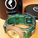 ドラマでも使用される「くるき亭」のおしゃれな腕時計