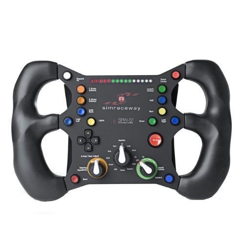〆切　【新古品】SteelSeries SIMRACEWAY SRW-S1 Steering Wheel（PC用ハンドルコントローラ）　PS3との交換化（差額も出します。