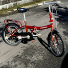 【お取引完了】格安・鹿児島発・引取りのみ２０インチ・折りたたみ自転車