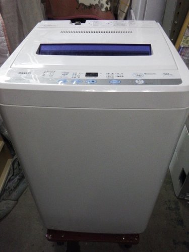 サンヨー 6.0kg 全自動洗濯機（ホワイト）SANYO ASW-60D-W