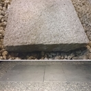 通路に庭園に■敷石/踏み石/庭石/■御影石12枚（60ｘ30ｘ8cm）