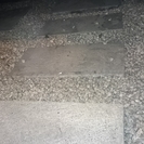 通路に庭園に■敷石/踏み石/庭石/■御影石12枚（60ｘ30ｘ8cm）