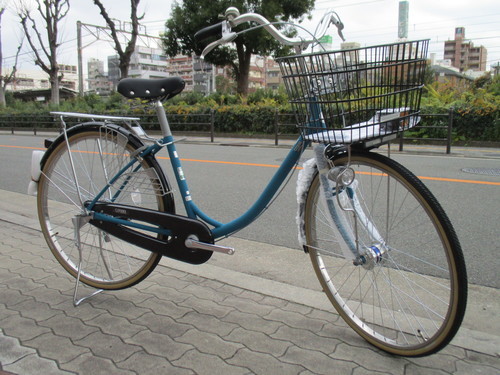ＳＯｌｄ　Ｏｕｔ！♪ブリヂストン　新車２０％ＯＦＦ　丈夫なステンレスリム２６型軽快車　新大阪サイクルキッズ