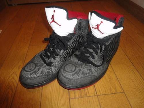 まとめ買い割引　AIR JORDAN PRIME 5 ‘LASER’ – BLACK　26.5cm
