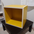 カラーボックス 黄色×2個セット