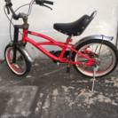 【終了】赤の子供用自転車