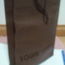 LOUIS  VUITTONの紙袋