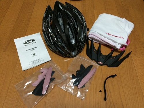 ロードバイク用ヘルメット（レディス）