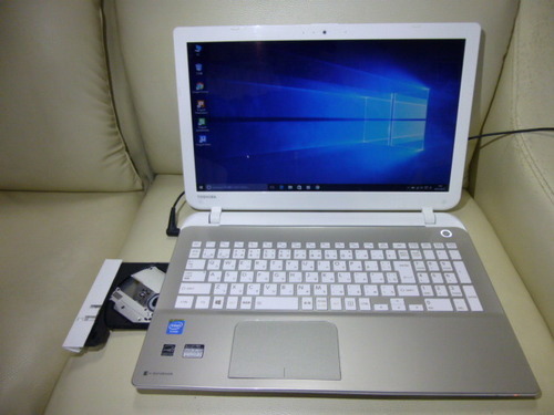 (お取引中)東芝Dynabook T45 Win10/ﾌﾞﾙｰﾚｲ/ﾒﾓﾘ4GB/HDD500GB/Kingsoft Office 2013