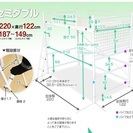 セミダブルロフトベッド