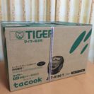 タイガー 炊飯器 tacook JKT-R180 T ブラウン