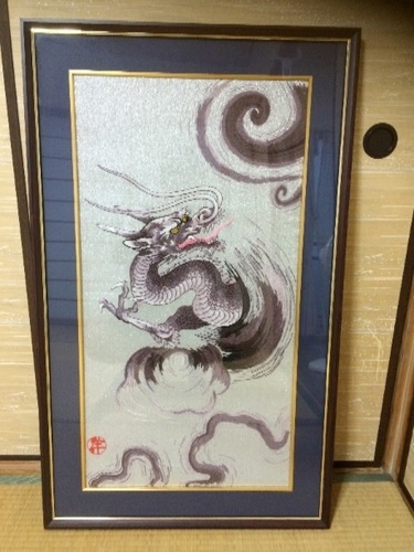 非売品 壁掛け刺繍